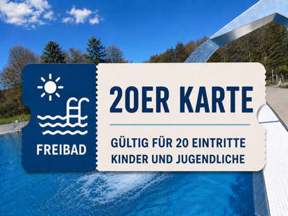 Bild von Zwanzigerkarte Kinder und Jugendliche