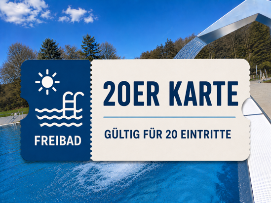 Bild von Zwanzigerkarte Erwachsene